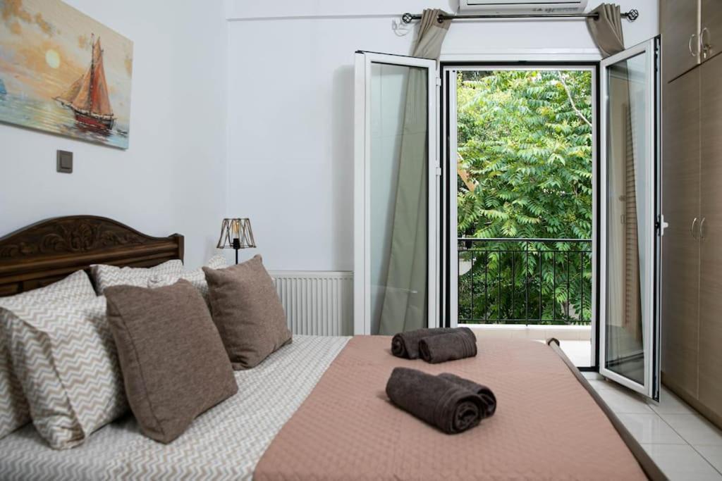 Aegina Town Apartment , With Private Parking Exteriör bild